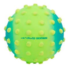 Маленький Мяч Для Обучения Плаванию Зеленый С Желтыми Шипами Nabaiji