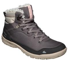 Женские Ботинки Для Зимних Походов Sh100 Warm Mid Quechua