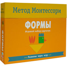 Игровой набор карточек Мозаика-синтез Метод Монтесcори "Развитие через игру. Формы"