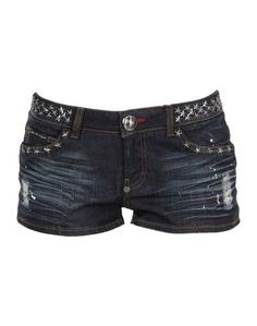 Джинсовые шорты Philipp Plein
