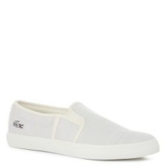 Слипоны LACOSTE CFA0015 GAZON 119 1 бело-серый