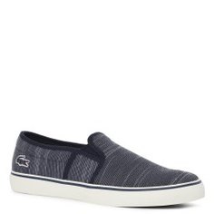 Слипоны LACOSTE CFA0015 GAZON 119 1 темно-синий