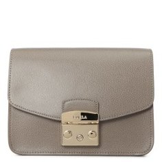 Сумка FURLA METROPOLIS S CROSSBODY бежево-серый