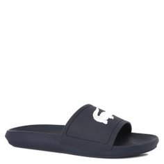 Шлепанцы LACOSTE CMA0018 CROCO SLIDE 119 1 темно-синий