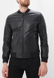 Куртка кожаная Boss Hugo Boss