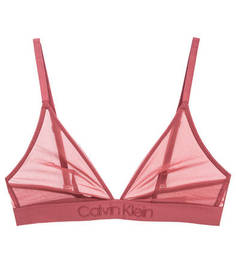 Бюстгальтер с полупрозрачными чашками Calvin Klein