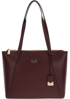 Сумка из зерненой кожи с отделением для планшета Maddie Michael Michael Kors