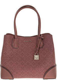 Кожаная сумка с тремя отделами Mercer Gallery Michael Michael Kors
