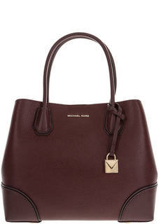 Кожаная сумка с тремя отделами Mercer Gallery Michael Michael Kors