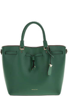 Сумка из натуральной кожи с одним отделом Blakely Michael Michael Kors