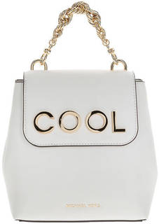 Маленький городской рюкзак из гладкой кожи Mott Michael Michael Kors