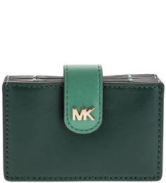 Кожаная визитница с пятью отделами для пластиковых карт Michael Michael Kors