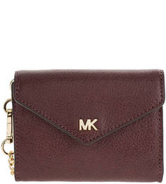 Кожаный кошелек с дополнительной визитницей Michael Michael Kors