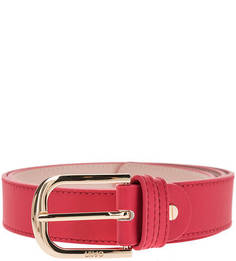 Ремень цвета фуксии с пряжкой золотистого цвета Liu Jo