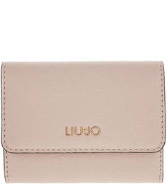 Кошелек кораллового цвета с откидным клапаном Liu Jo