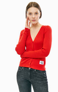 Короткий кардиган на пуговицах Calvin Klein Jeans