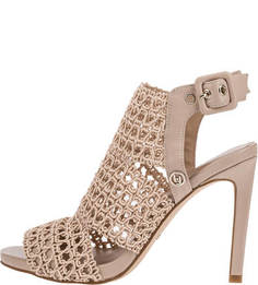 Босоножки на каблуке с кожаной стелькой Liu Jo