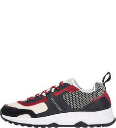 Разноцветные кроссовки с замшевыми вставками Tommy Hilfiger