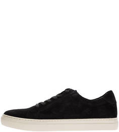 Замшевые черные кеды на шнуровке Paul Vagabond