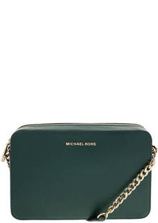 Маленькая кожаная сумка через плечо Jet Set Michael Michael Kors