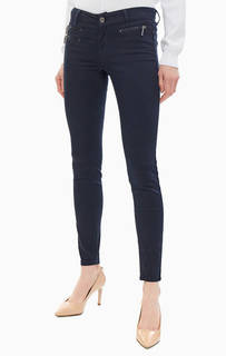 Хлопковые зауженные брюки с карманами Liu Jo