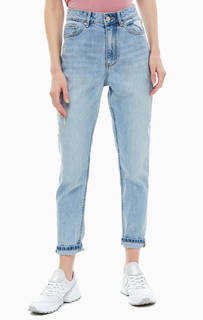 Рваные джинсы с высокой посадкой Joana Vero Moda