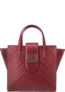 Красная сумка с короткими ручками Alisa Cavalli Class