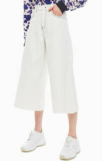 Белые джинсы кюлоты Martha Pinko