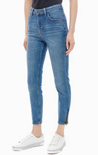 Укороченные джинсы скинни с высокой талией Scarlett Hjgh Zip Lee