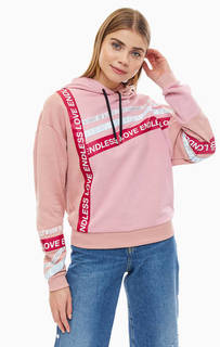 Хлопковая толстовка с капюшоном Pinko