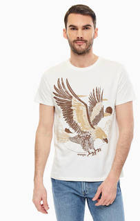 Хлопковая футболка с круглым вырезом Wrangler