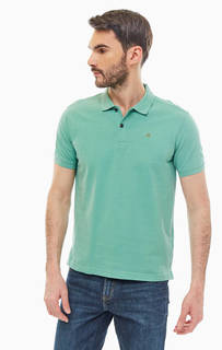 Хлопковая футболка поло зеленого цвета Lerros