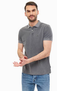 Хлопковая футболка поло с короткими рукавами Wrangler