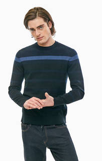 Хлопковый джемпер в полоску Armani Exchange