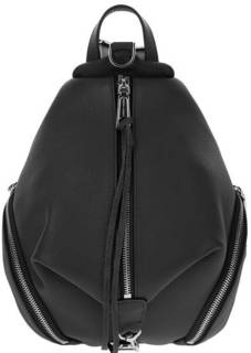 Черный кожаный рюкзак со съемными лямками Rebecca Minkoff