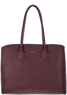 Кожаная сумка с длинными ручками Alba Furla