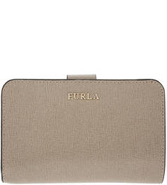 Кожаный кошелек с застежкой на кнопку Babylon Furla