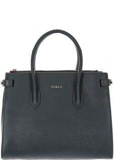 Сумка из натуральной кожи с двумя отделами Pin Furla