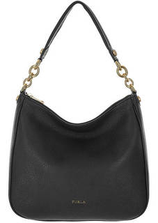 Сумка из зерненой кожи с длинной ручкой Cometa Furla