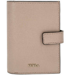 Кожаный кошелек со съемной визитницей Babylon Furla