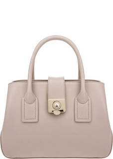 Кожаная сумка с тремя отделами Mira Furla