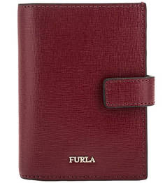 Кожаный кошелек со съемной визитницей Babylon Furla