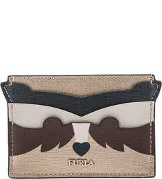 Кожаная визитница оригинального дизайна Allegra Furla