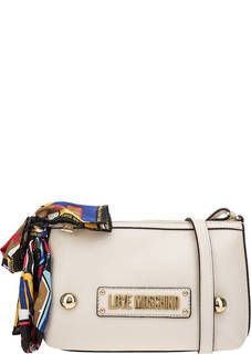 Маленькая сумка через плечо с одним отделом Love Moschino