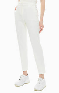 Белые капри из вискозы Pinko