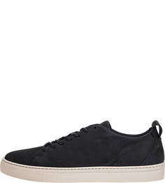 Кеды синего цвета из нубука Low Leather Sneaker 2 Affex