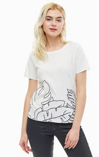 Хлопковая футболка с вышивкой Pepe Jeans