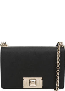 Маленькая кожаная сумка с откидным клапаном Mimi Furla