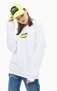 Свитшот из хлопка с ярким принтом Diesel