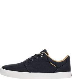 Текстильные кеды темно-синего цвета Jack & Jones